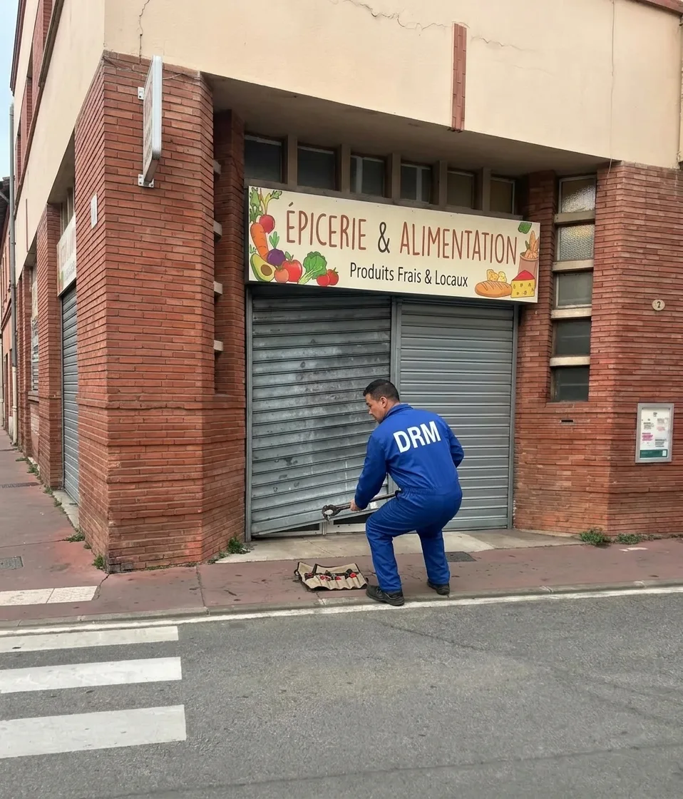 Rideau de boutique débloqué — Rideau métallique à Maisons-Alfort